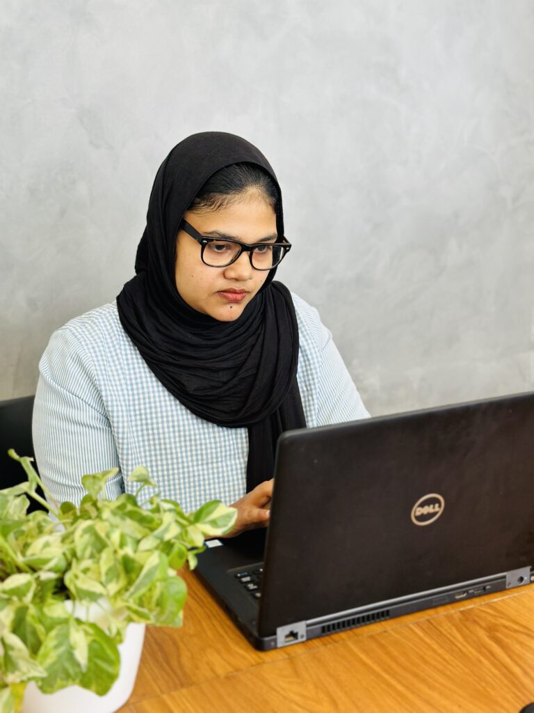 Raseena, a digital marketing professional and personal branding expert